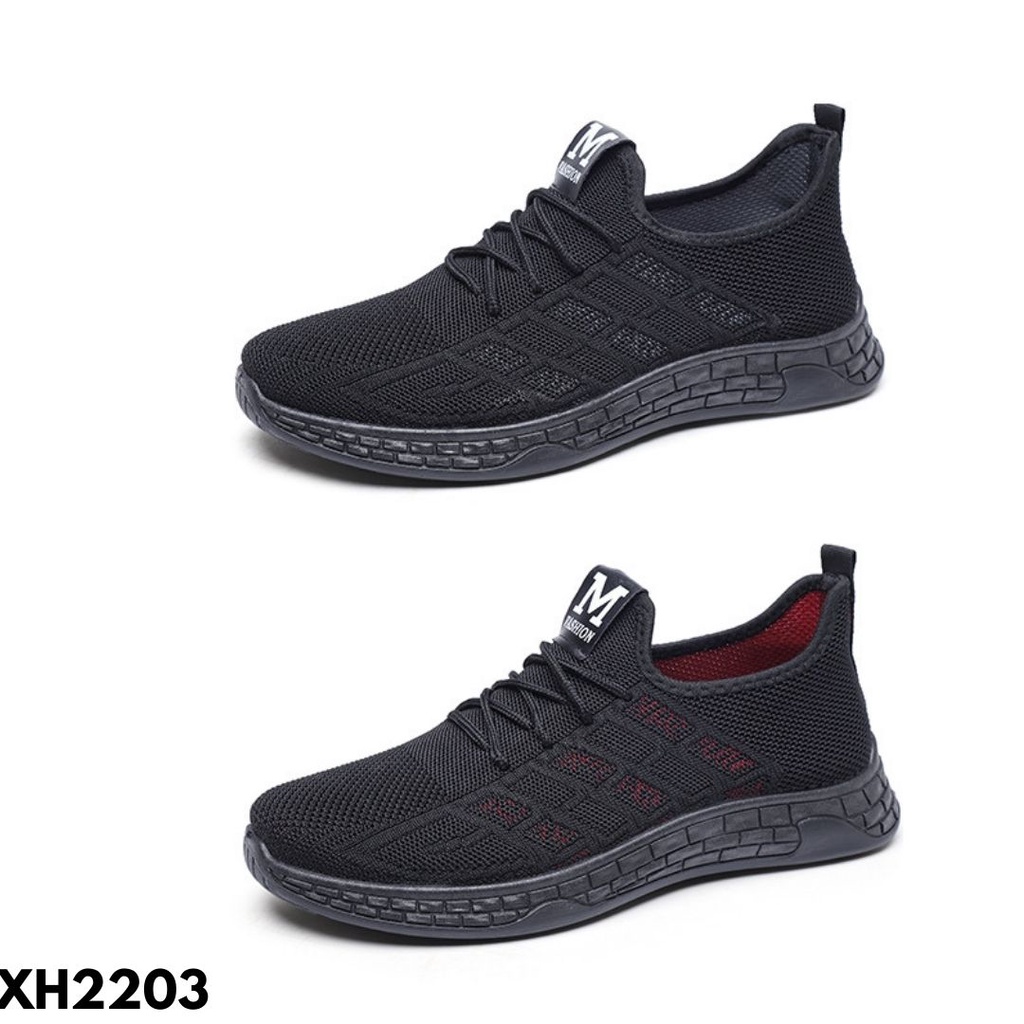 SEPATU SNEAKERS PRIA KEKINIAN RUNNER TYLE BERTALI KECE BADAI BAHAN CANVAS IMPORT H2203