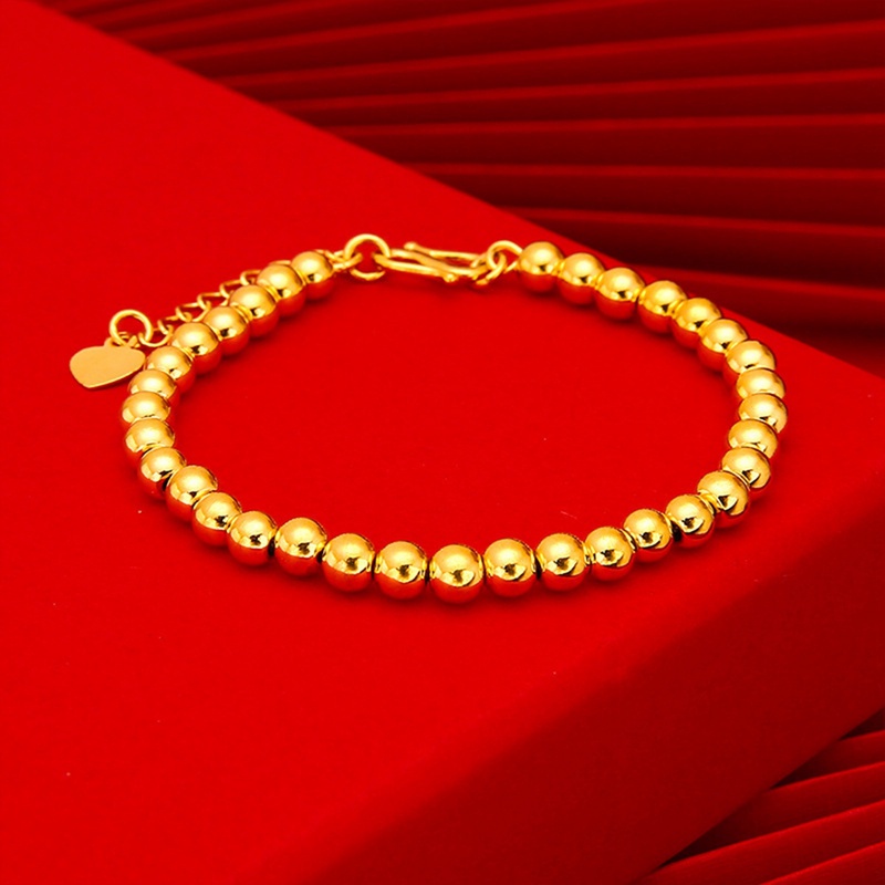 Gelang Keberuntungan Lapis Emas 18K Untuk Wanita