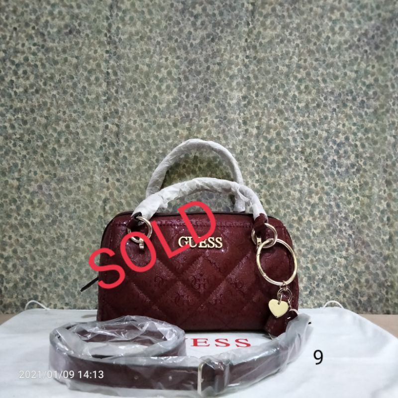 SPEEDY WILONA MAROON GUESS