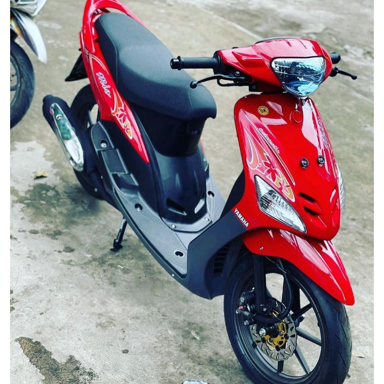 Striping Lis Sticker Standar Ori Yamaha Mio Sporty 2004 2005 Bunga Striping Mio sporty 2004 Bunga St