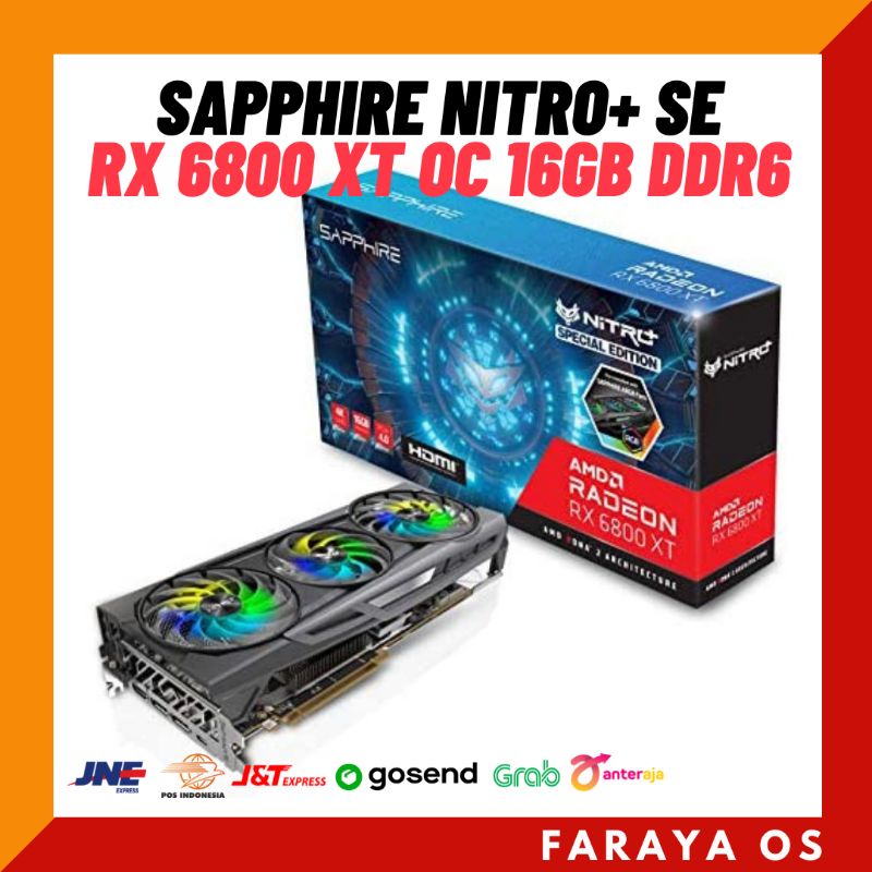 Sapphire RX 6800 XT OC 16GB GDDR6 NITRO PLUS Special Edition 6800XT SE