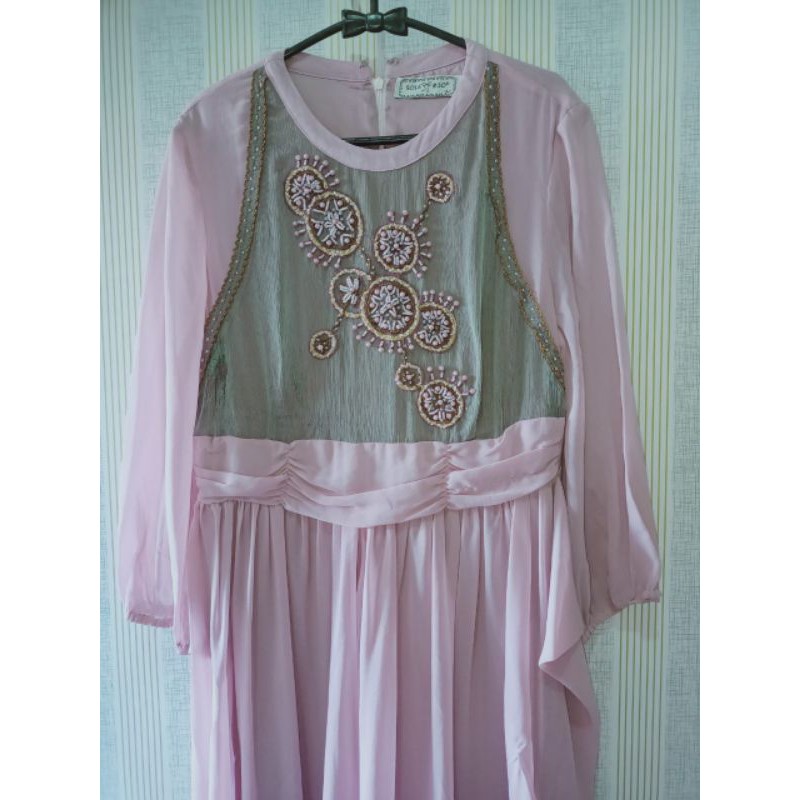 Preloved Dress / Gamis Ceruti Brand Solemio