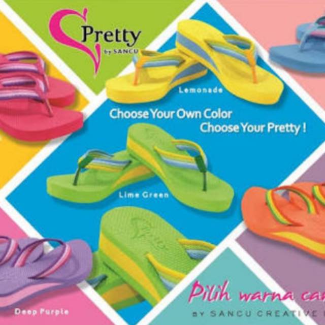 SANDAL PRETTY POLOS  (SANCU)