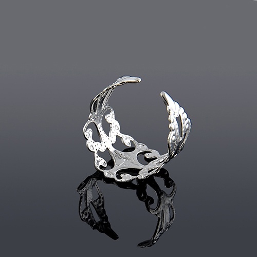 Hu Hu Hu Hu Hu Alat Bantu Pasang Kacamata♡ Cincin Jari Kaki Wanita Model Terbuka Hollow Adjustable Untuk Pesta / Pantai / Hadiah