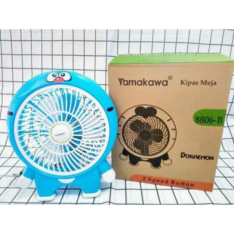 Kipas angin karakter Kipas angin duduk kartun Kipas Karakter Doraemon Anak Yamakawa