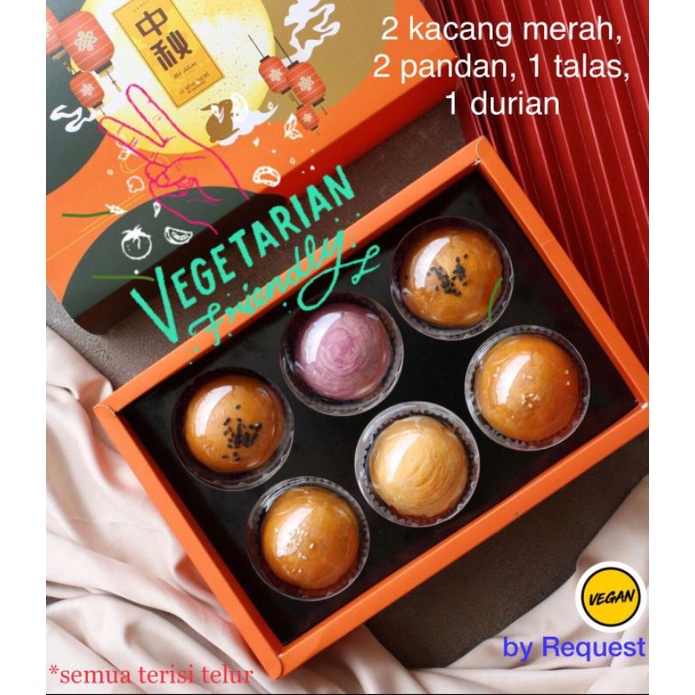 

Moon cake/vegetarian/kue bulan