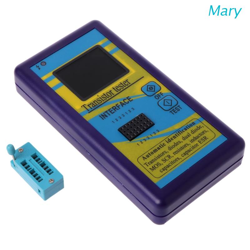 Mary M328 Tester Transistor Diode Resistor ESR Kapasitansi LCR Multifungsi