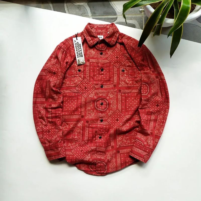 UNIQLO PAISLEY FLANNEL SHIRT