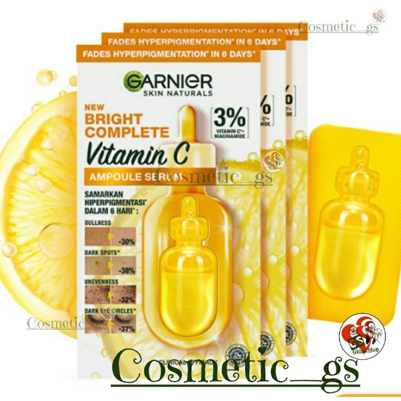 [[TERBARU]] GARNIER BRIGHT COMPLETE VIT. C AMPOULE SERUM