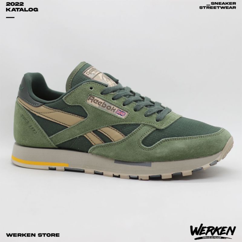 Reebok Classic Leather 30th Anniv Utility Olive Green