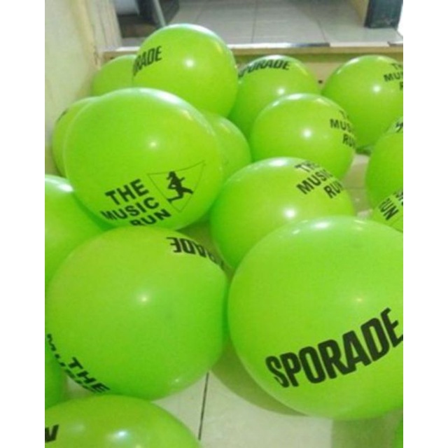 Balon Sablon + isi gas