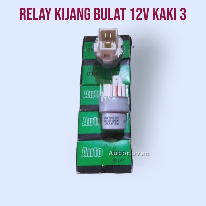 relay kijang bulat 12v kaki 3