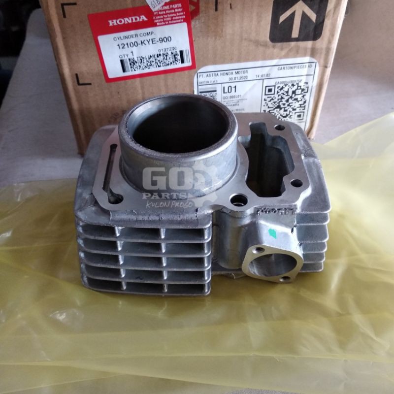 Blok Piston Buring Piston Seher Honda Megapro Mono Verza 150 CRF 150 - Cylinder Comp 12100-KYE-900
