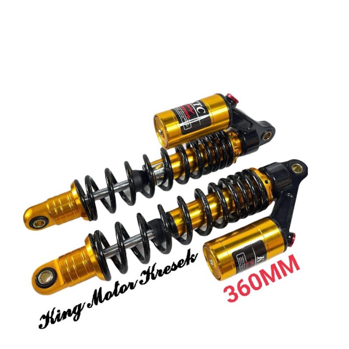 Shockbreaker Tabung Atas 09 Copy KTC 360MM Untuk Motor RX King Kharisma Mega Pro Thunder Supra x 125