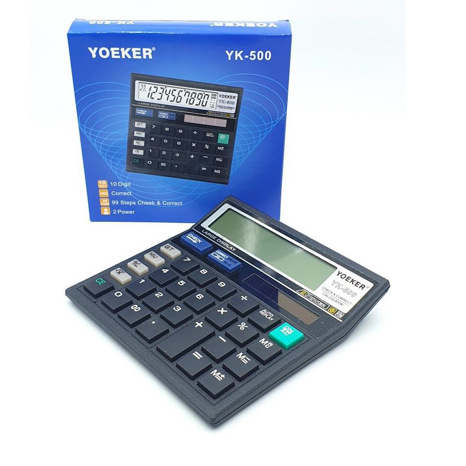

Kalkulator Meja / Calculator Yoeker 500