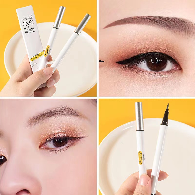 【READY STOCK】 Liquid Eyeliner Evenly Pigmented Long Lasting Waterproof Fast Dry Eyeliner