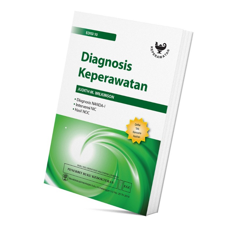 Diagnosis Keperawatan NIC NOC Edisi 10 /PENERBIT EGC/ORIGINAL