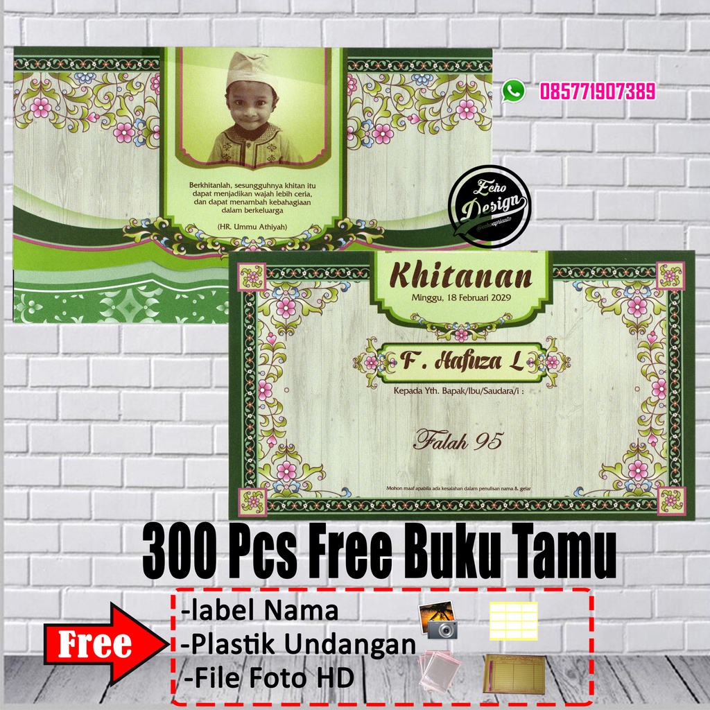 Jual Undangan Khitan | Shopee Indonesia