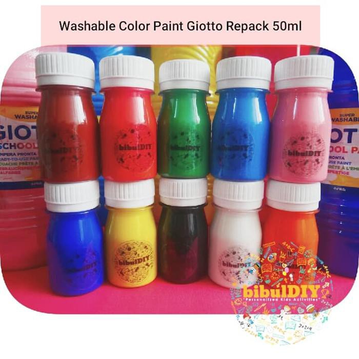 

Art / Washable Color Paint Giotto Repack 50Ml - Putih
