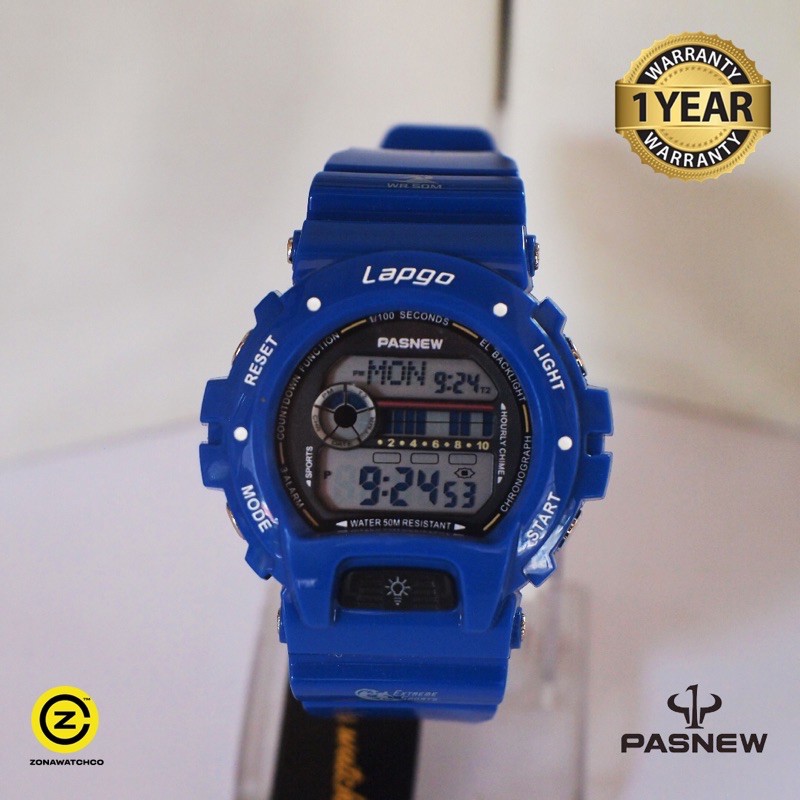 Pasnew Lapgo 1020D Sportwatch All Blue