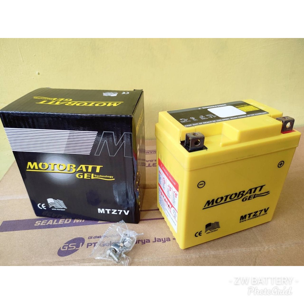 AKI MOTOR KLX 150, YAMAHA R25, CBR 250, MT25 MTZ7V MOTOBATT