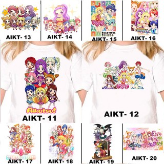 FREE NAMA Baju Kaos COUPLE ANAK DAN DEWASA AIKATSU FREE NAMA Baju Kaos COUPLE ANAK DAN DEWASA AIKATSU