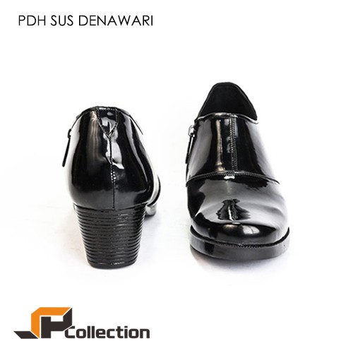 Sepatu Wanita PDH Sus Denawari Sintetis Bahan Berkualitas Cocok Untuk Kerja Polwan