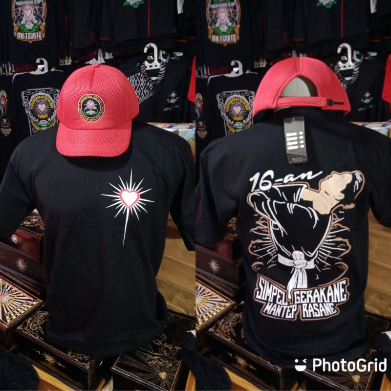 KAOS PSHT DISTRO TERBARU MOTIF 16 AN KENANGAN TERINDAH