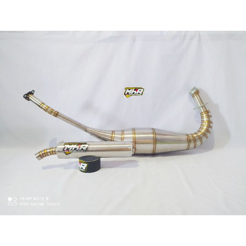 Knalpot Ninja R RR Stainless MHR RACING SERIES