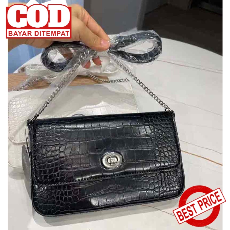 Mixology Korea Tas Selempang Wanita Sling Bag PU Leather