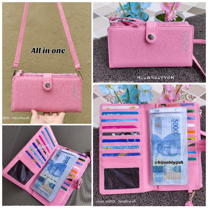 (DEFECT) WALLET ORGANIZER KEUANGAN Multifungsi