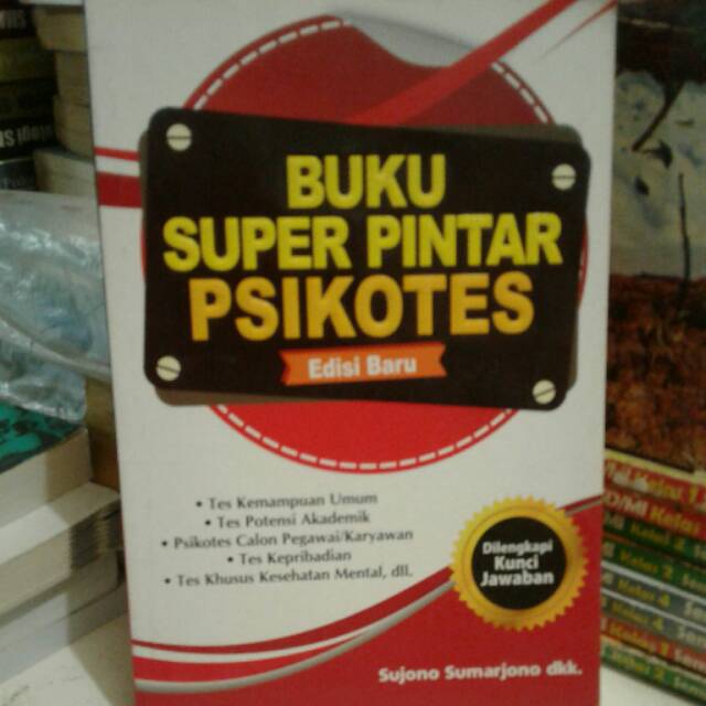 

BUKU SUPER PUNTAR PSIKOTES