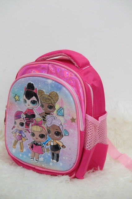 Tas sekolah anak perempuan 6D import