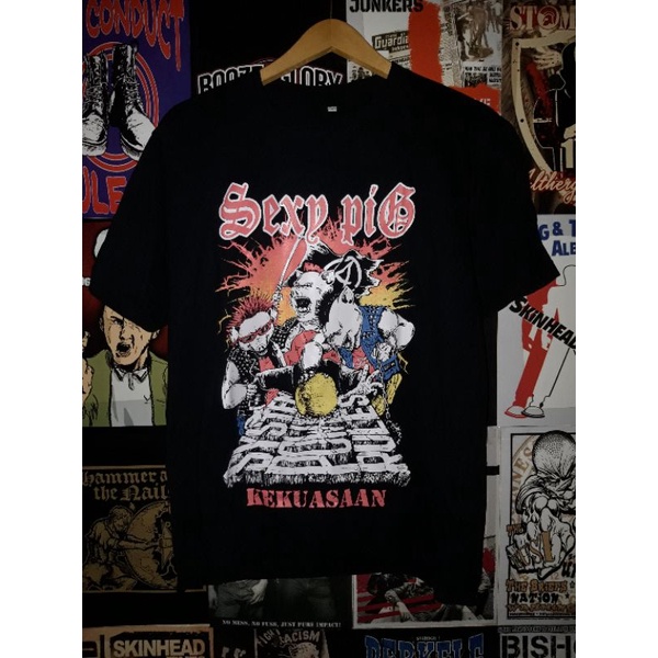 Kaos Band Musik Punk " SEXY PIG "