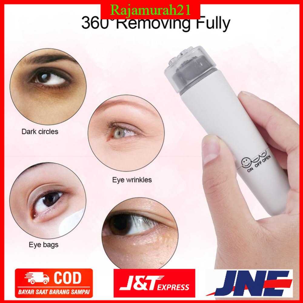 Sincere Alat Pijat Mata Electric Pen Eye Mini Massager Anti Aging - AM8 - White