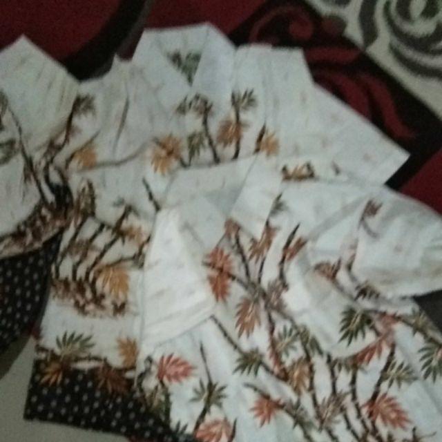 Batik Notoarto Couple Batik Ipnu - Ippnu Bahan Katun Saten Halus Tebel Kualitas