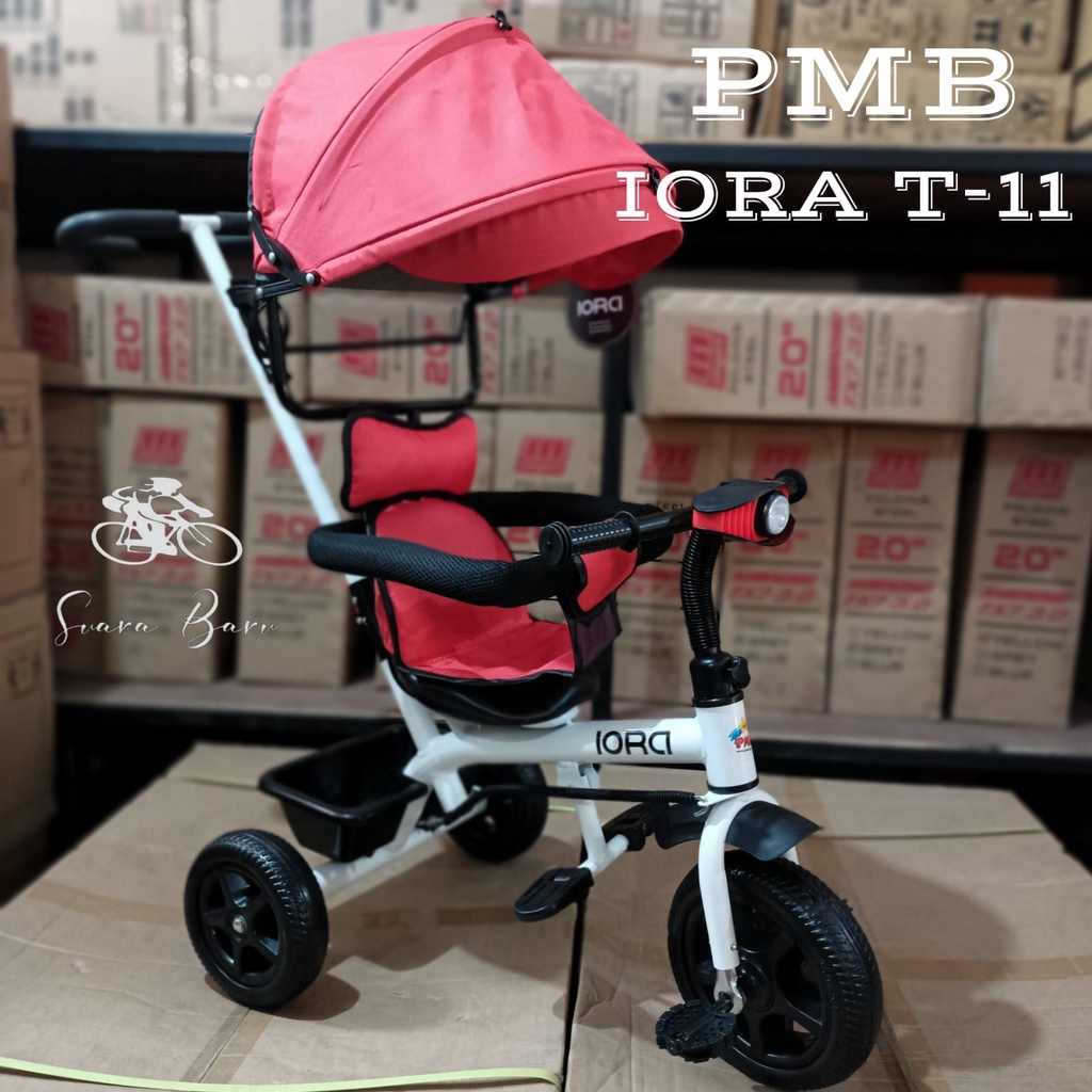 SEPEDA RODA TIGA ANAK TRICYCLE STROLLER PMB T 11 T11 T-11