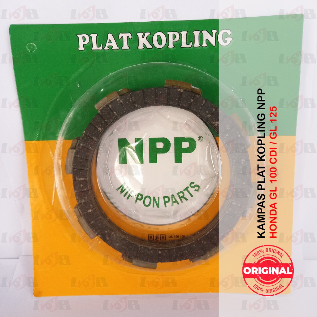 NPP Kampas Plat Kopling GL 100 GL100 CDI GL125 Clutch 5 Lembar