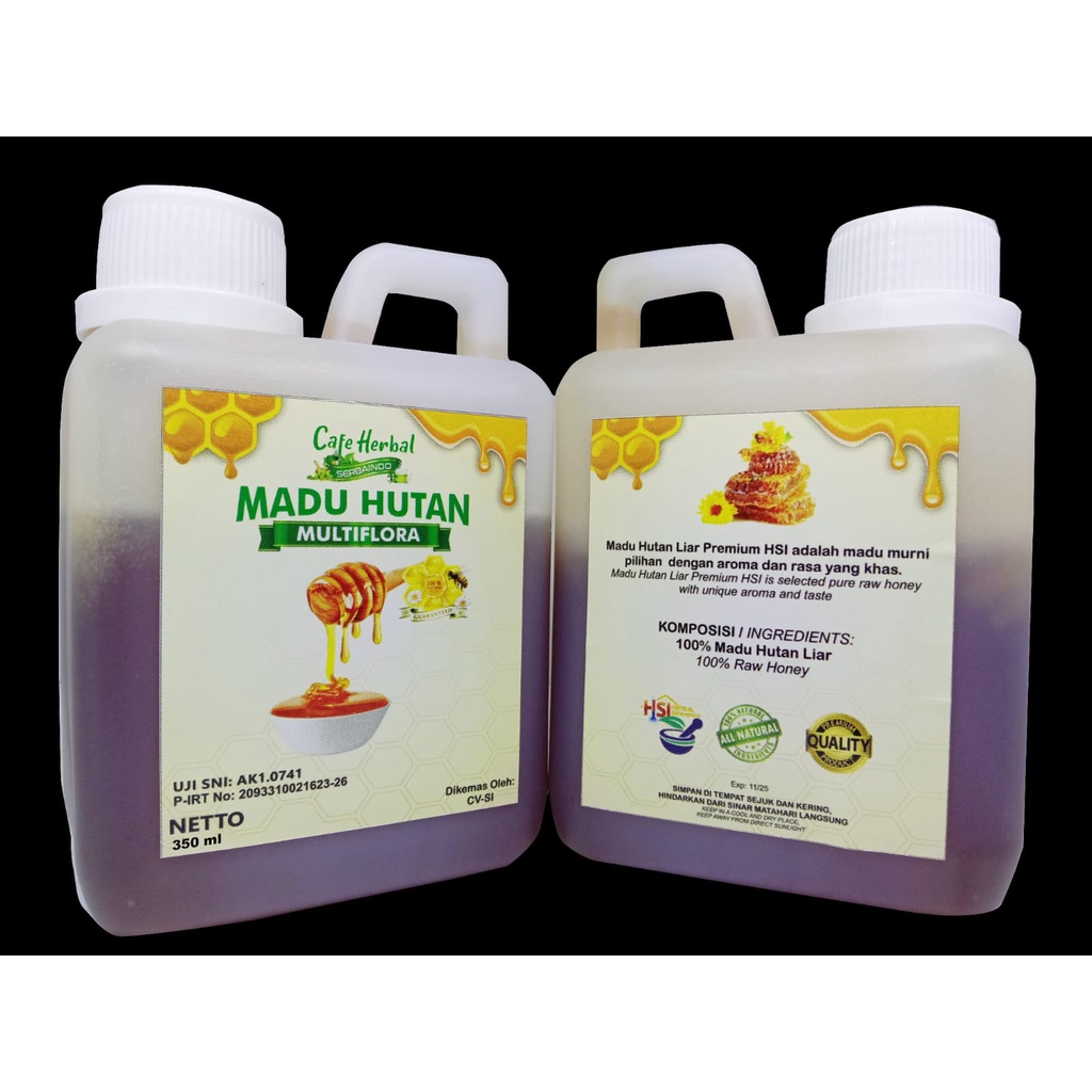 

MADU HUTAN HERBAL MULTIFLORA 350ml