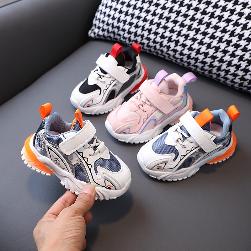 LittleAaron MINOZ 037 Sepatu Anak Laki Laki Perempuan Sneakers Sekolah 1-5 Tahun Import Sport Termurah Sendal Bayi Anak Cewek Cowok