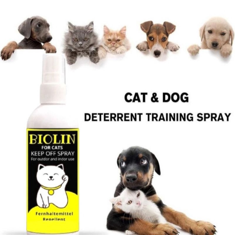 PENGUSIR KUCING LIAR-MELATIH KUCING TIDAK PIPIS BERAK SEMBARANGAN-DESIFEKTAN 100% NATURAL 120ML
