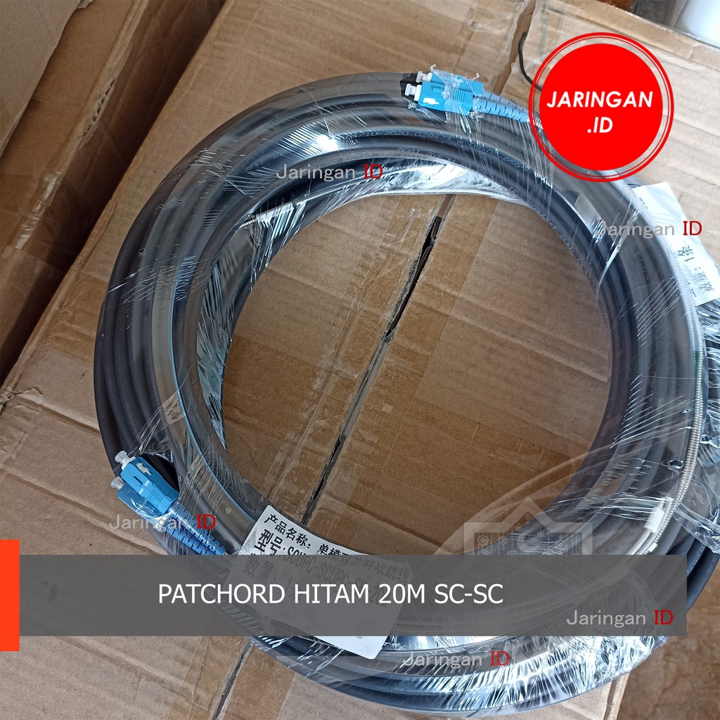 PATCHORD HITAM 20M SC-SC