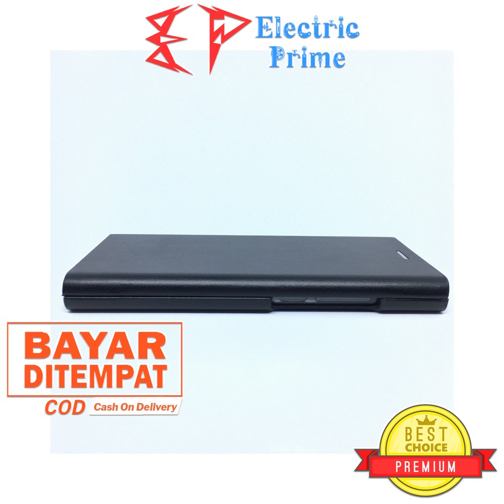 Casing Xiaomi Mi 8 Lite Flip Case Cover Bahan Leather Kulit Tebal
