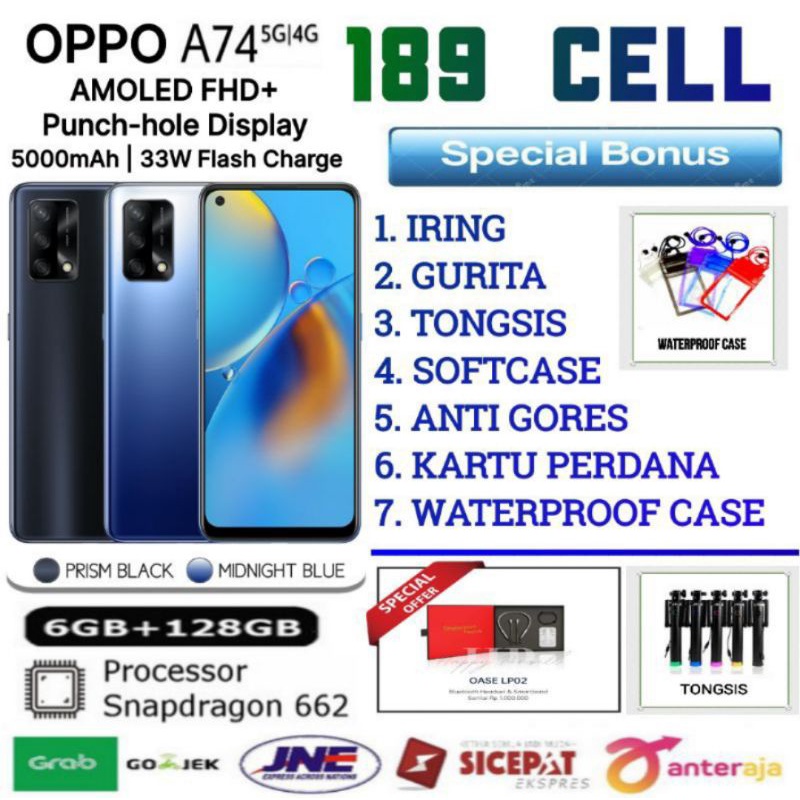 OPPO A92 A74 4G RAM 6/128 GB | A57 4/64 GARANSI RESMI OPPO INDONESIA