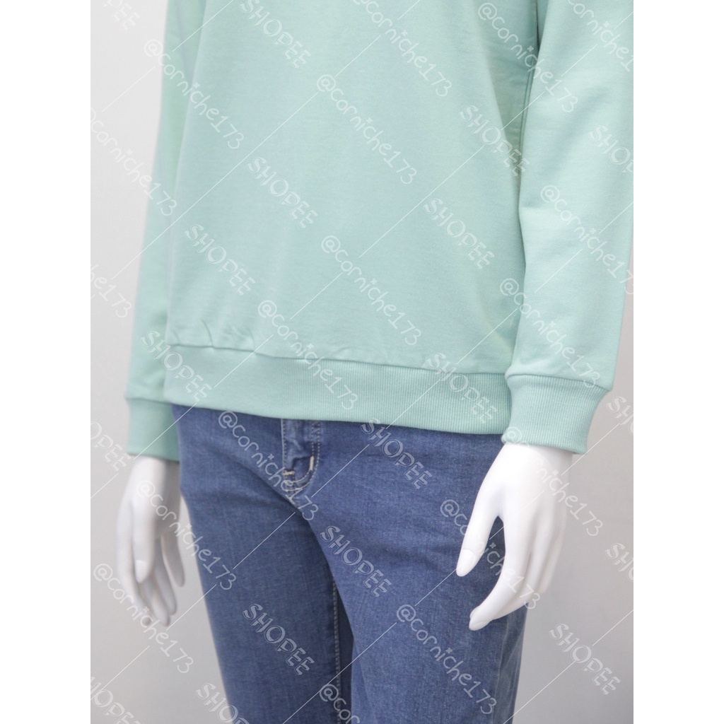 Corniche Fabian Sweatshirt Hijau Mint - TM231543