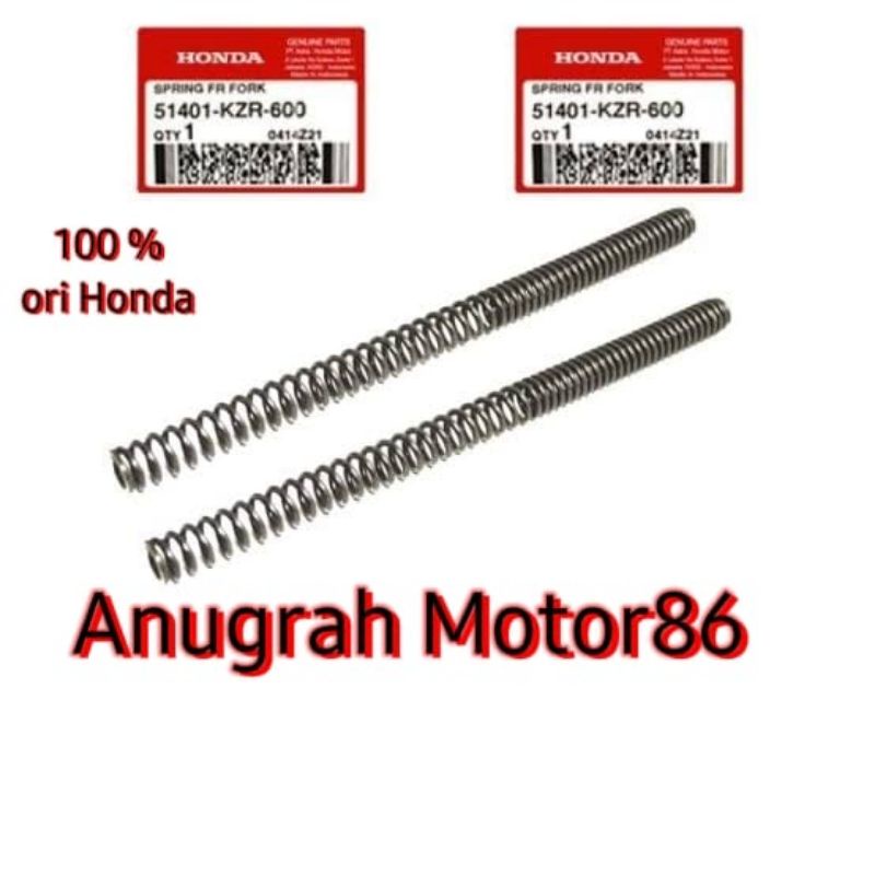51401-KZR-600 Per pir shock depan beat Fi Vario 110 Fi scoopy Fi Vario 125 150 harga satuan ori Hond