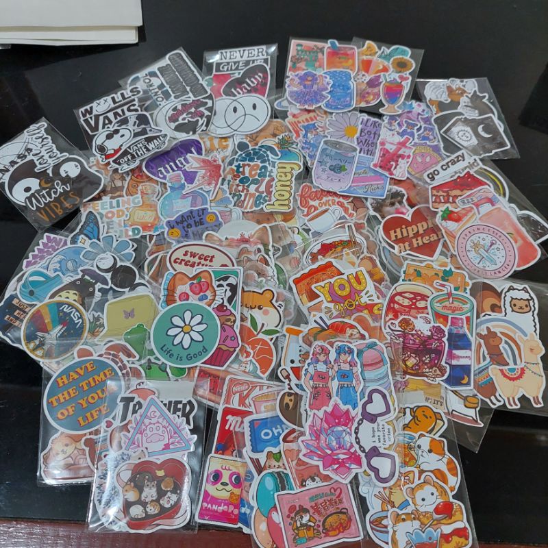 

Sticker Aesthetic Random Sticker lucu (BACA DESKRIPSI DULU SEBELUM ORDER)