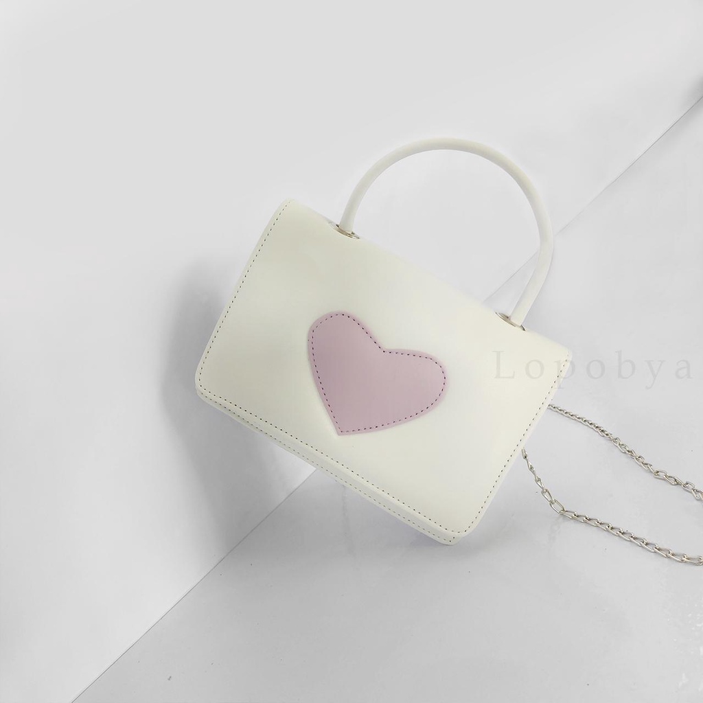 Love Bag - Lopobya / Tas Wanita / Tas Selempang &amp; Bahu