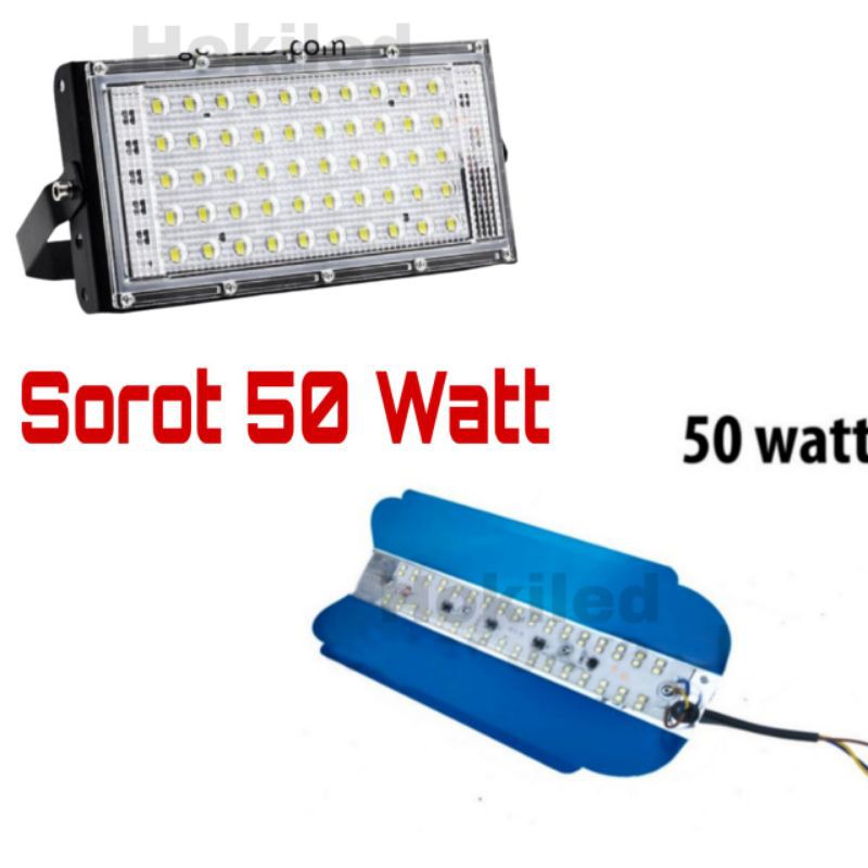 Lampu Sorot 50w Slim Led Floodlight Lampu Tembak 50 Watt 50 W Smd Led Outdoor Shopee Indonesia 3410