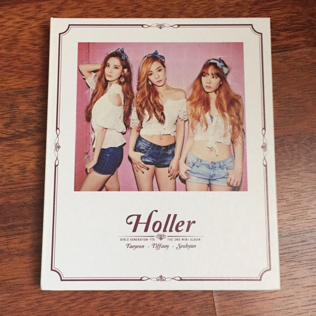SNSD TTS (Taetiseo) - Holler (2nd Mini Album) (ALBUM ONLY)